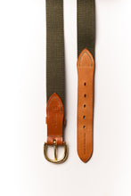 Lade das Bild in den Galerie-Viewer, MV Stoffgürtel - olive