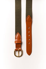 Lade das Bild in den Galerie-Viewer, MV Stoffgürtel - olive