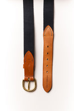 Lade das Bild in den Galerie-Viewer, MV Stoffgürtel - dunkelblau