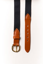 Lade das Bild in den Galerie-Viewer, MV Stoffgürtel - dunkelblau