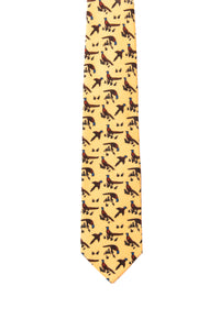 Krawatte - "Sit-in Pheasant" - beige