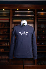 Lade das Bild in den Galerie-Viewer, MV Roundneck Sweater - &quot;M-Paddel&quot; - blau
