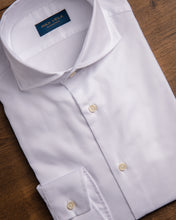 Lade das Bild in den Galerie-Viewer, Oxford Hemd "Spread Kragen" - weiß