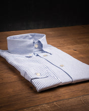 Lade das Bild in den Galerie-Viewer, Oxford Hemd "Button Down" - gestreift