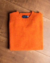 Lade das Bild in den Galerie-Viewer, Shetland Pullover neonorange
