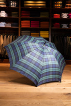 Lade das Bild in den Galerie-Viewer, Regenschirm “Francesco Maglia” - Blackwatch Tartan