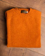 Lade das Bild in den Galerie-Viewer, Shetland Pullover orange