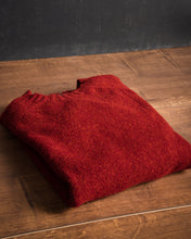 Lade das Bild in den Galerie-Viewer, Shetland Pullover ziegelrot