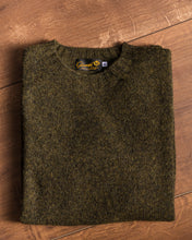 Lade das Bild in den Galerie-Viewer, Shetland Pullover waldgrün