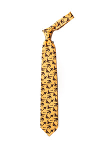 Krawatte - "Sit-in Pheasant" - beige