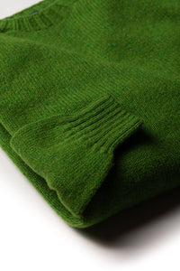 Shetland Pullover apfelgrün