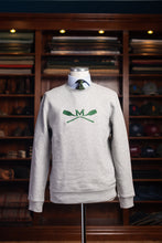 Lade das Bild in den Galerie-Viewer, MV Roundneck Sweater - &quot;M-Paddel&quot; - grau

