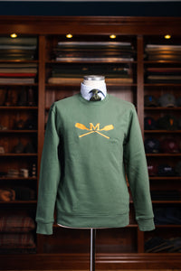MV Roundneck Sweater - "M-Paddel" - grün