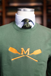 MV Roundneck Sweater - "M-Paddel" - grün