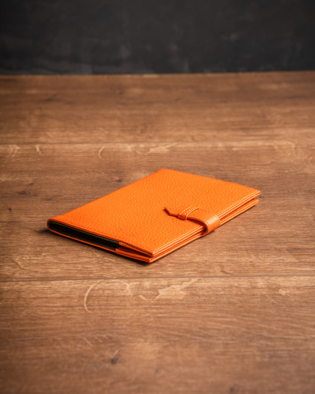 Jagdschein Etui - orange