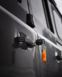 Patronen Schlüsselanhänger "Flinte" - orange